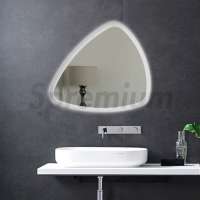 Touch screen led mirror light